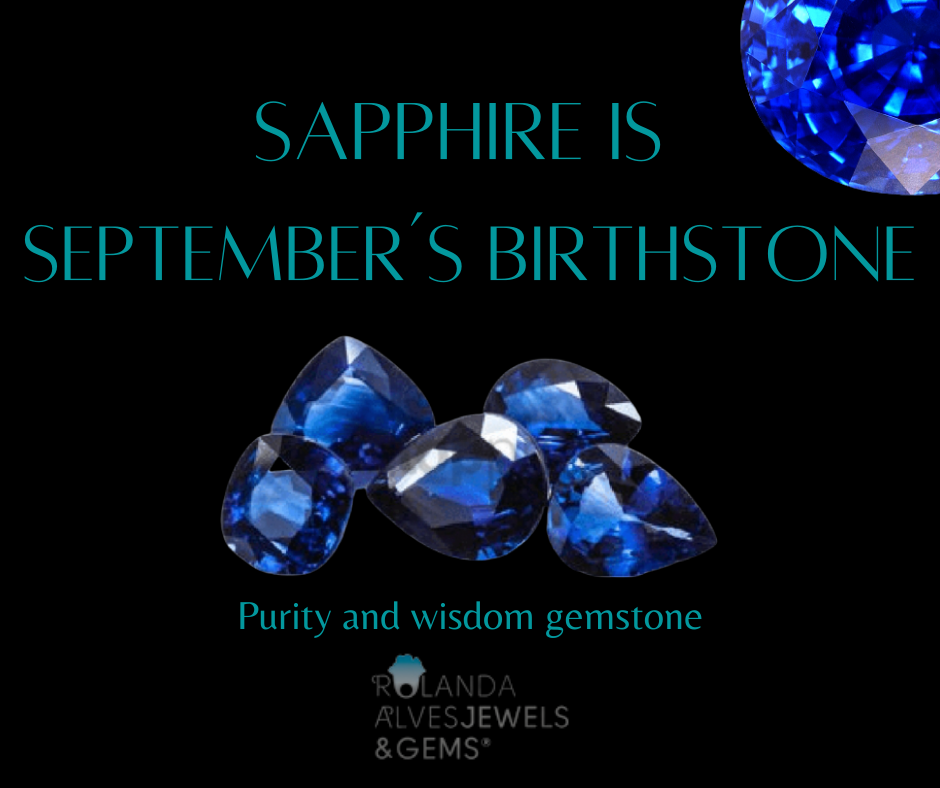 Sapphire is September's gemstone