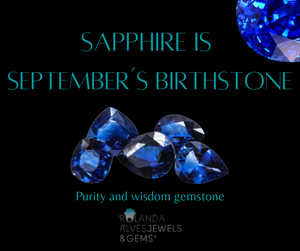 Safira é a pedra preciosa de setembro