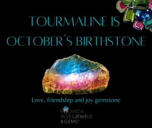 Tourmaline is October's birthstone