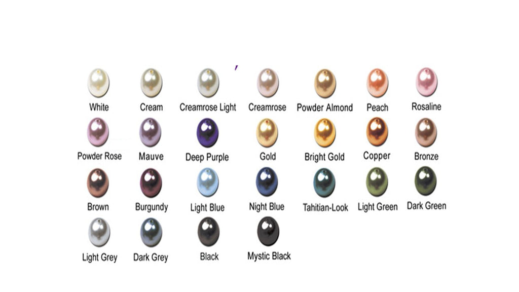 As várias cores das pérolas
