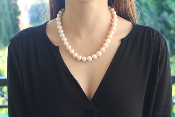 Perla - Top collar de perlas