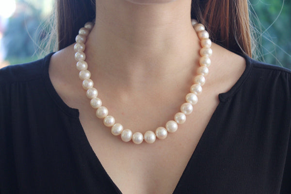 Perla - Top orecchini di perle e argento sterling