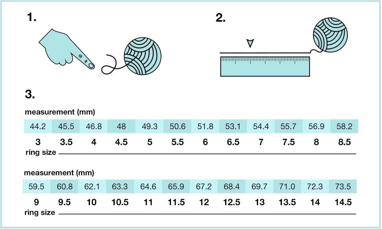 Trio-Kollektion - dreidimensionaler handgefertigter Ring